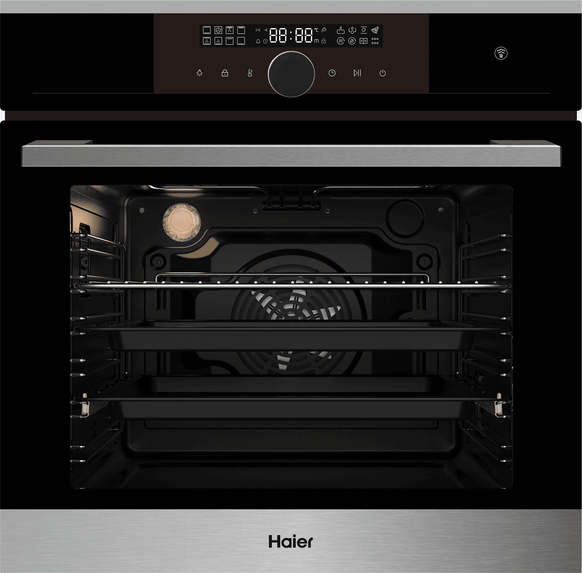 Комплект Haier духовой шкаф HOX-FP5RABX + стеклокерамическая варочная панель HHY-C64NVTB фото #2